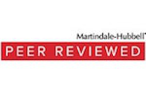 Martindale-Hubbel / Peer Reviewed - Badge